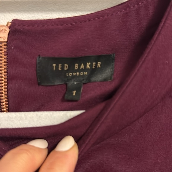 Ted Baker Bell Sleeve Blouse Size 1 - Picture 4 of 5